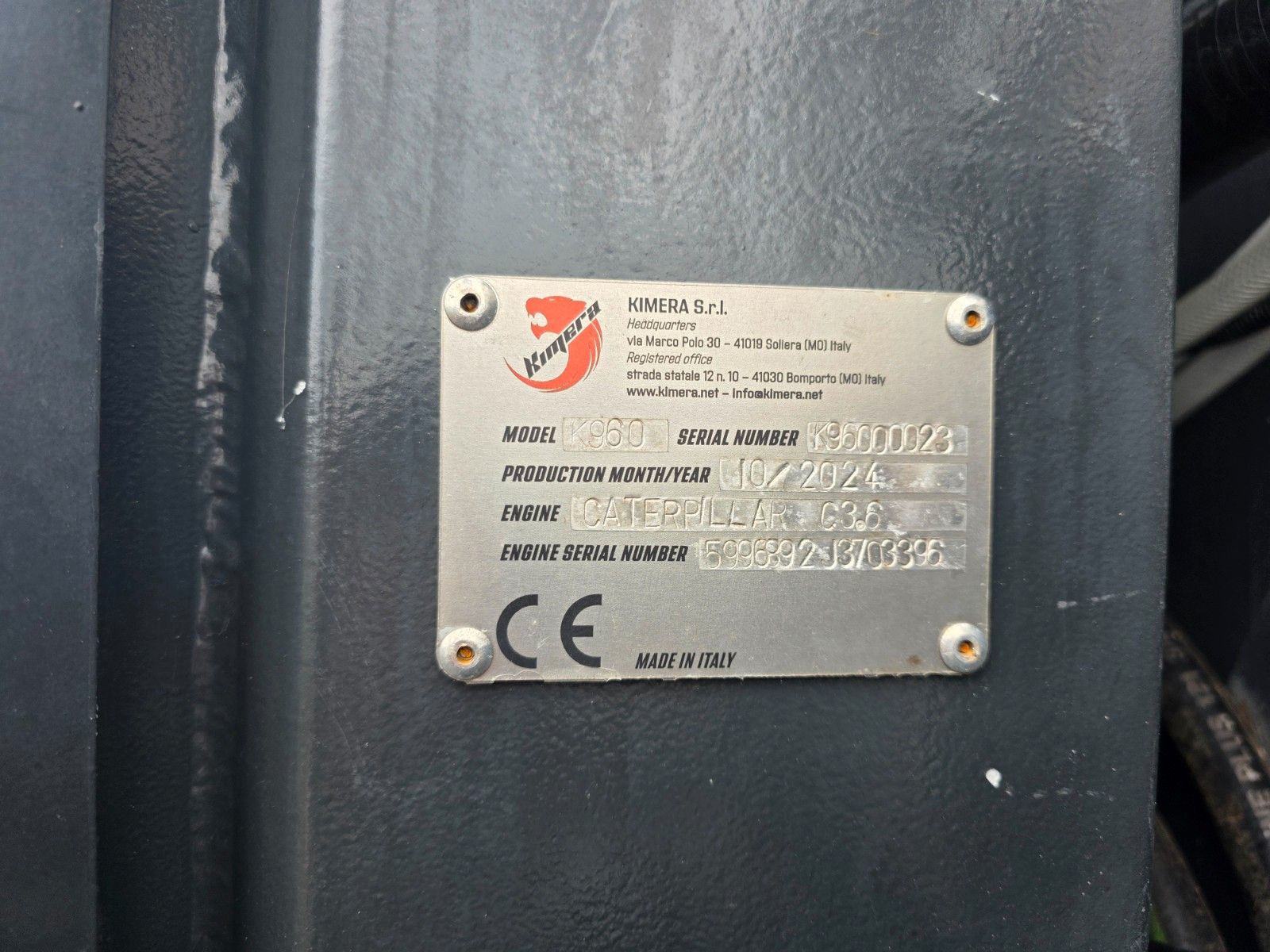 Fahrzeugabbildung Andere KIMERA K960 Beton Station 235h
