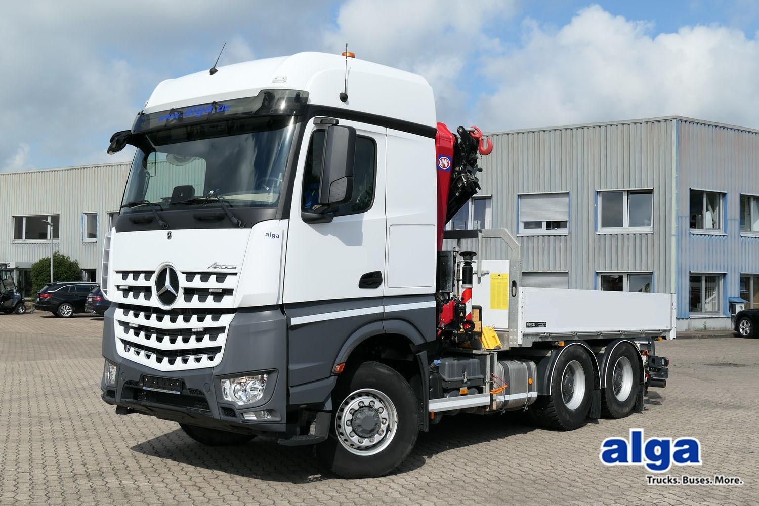 Mercedes-Benz 2651 L Arocs HAD 6x6,HMF 3220,Funk,AHK,Container