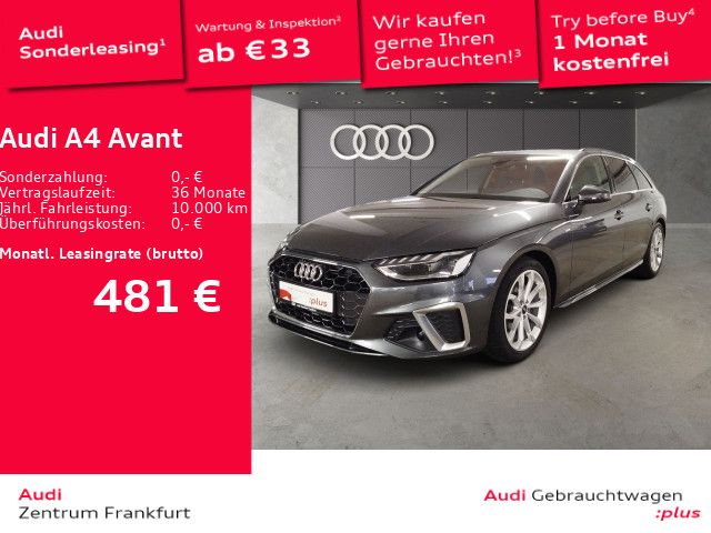 Audi A4 Avant 35 TFSI S tronic S line LED Navi DAB VC