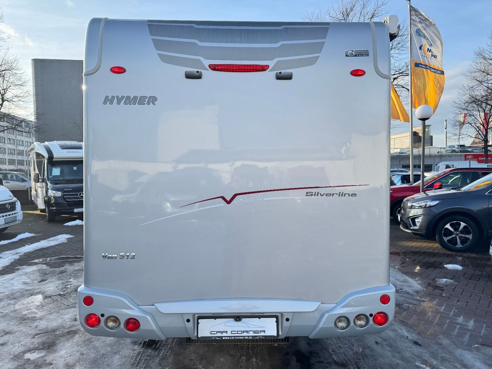 Fahrzeugabbildung HYMER / ERIBA / HYMERCAR Van 512 SILVERLINE FORD TRANSIT SOLAR TV KAMERA