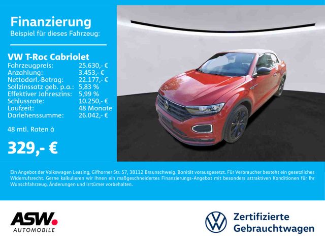 Volkswagen T-Roc Cabriolet R-Line 1.5 TSI DSG LED NAVI RFK