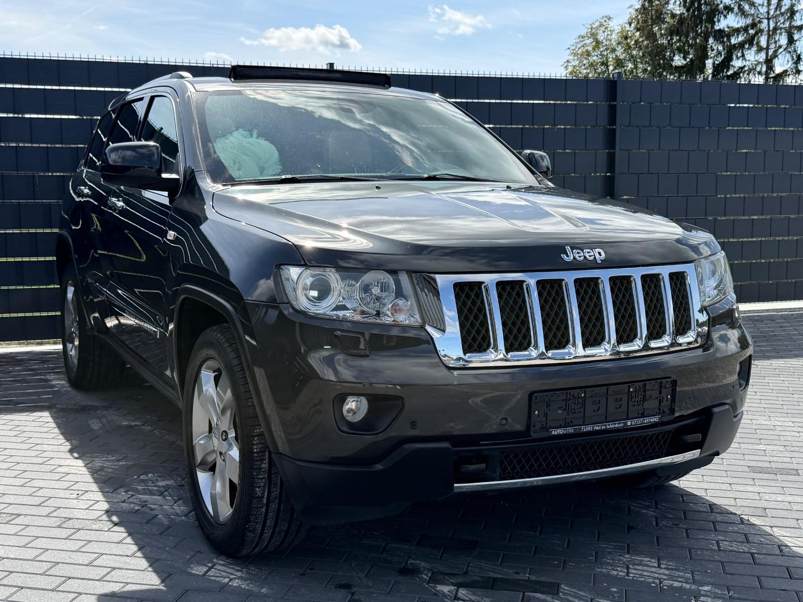 Jeep Grand Cherokee 3.6 V6 Overland | 286 ch | BVA | Cuir beige | GPS | Hayon électrique | Volant chauffant