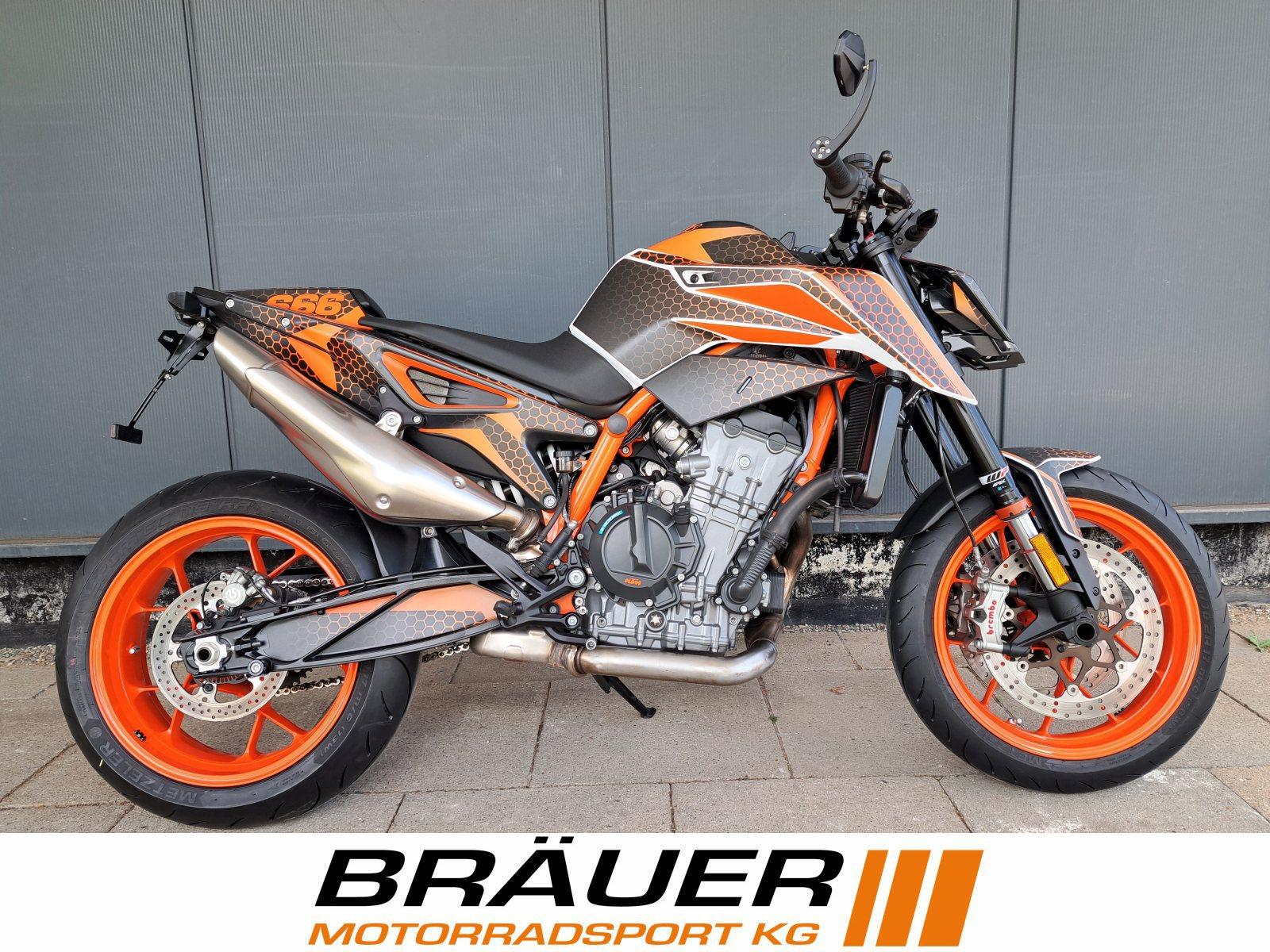 KTM 890 DUKE R Tech Pack Insp. + Reifen neu