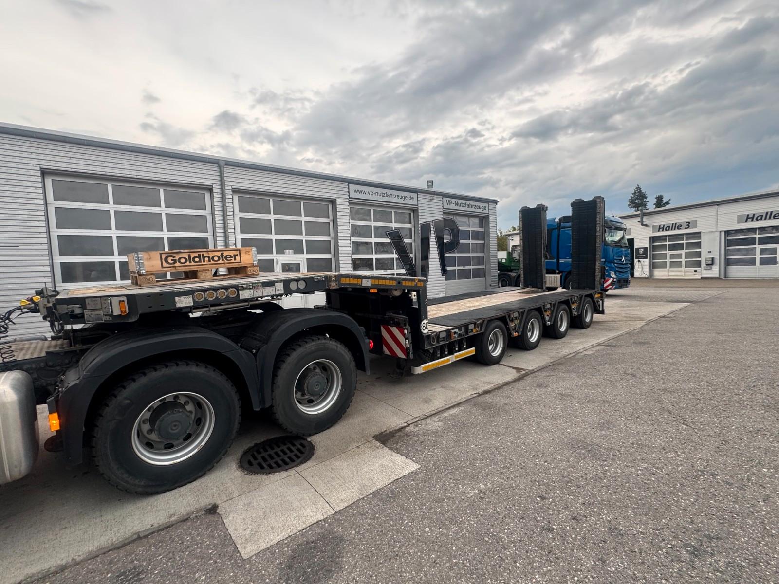 Goldhofer STZ-MPA-4-55/80 A 12 t Achsen 1500 mm  Sattelhöh