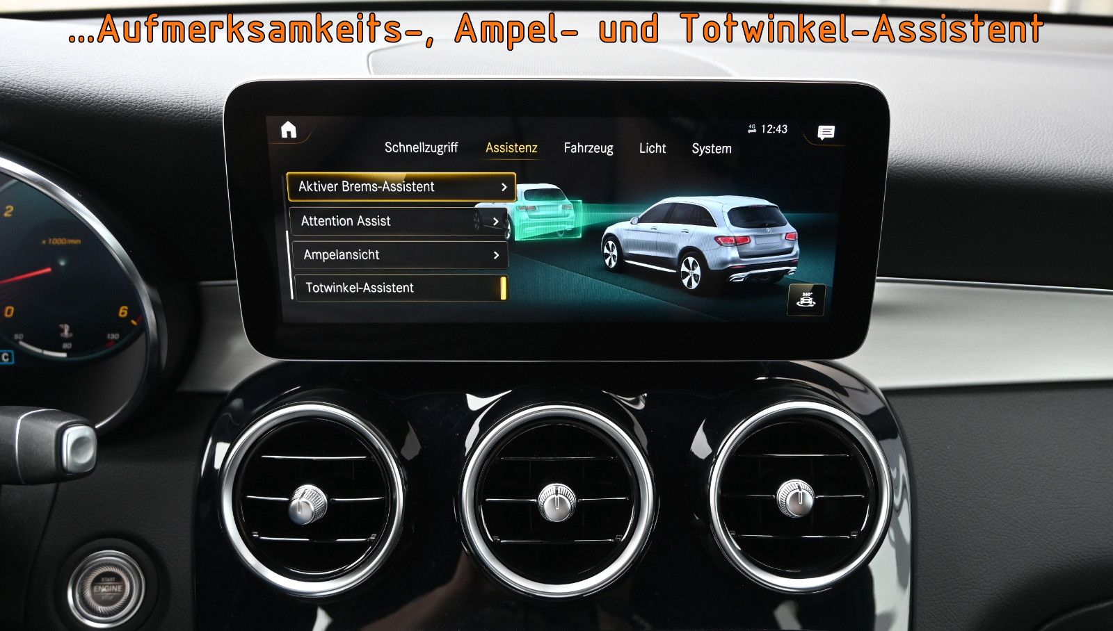 Fahrzeugabbildung Mercedes-Benz GLC 400 d 4MAT. AMG LINE Int. °ACC°AHK°AIRMATIC°