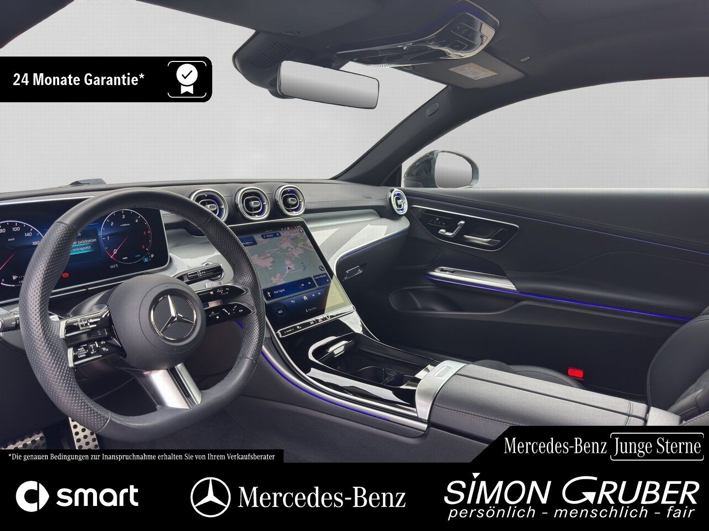 Fahrzeugabbildung Mercedes-Benz CLE 220 d Coupé AMG Night Pano DigiLight 20Zoll