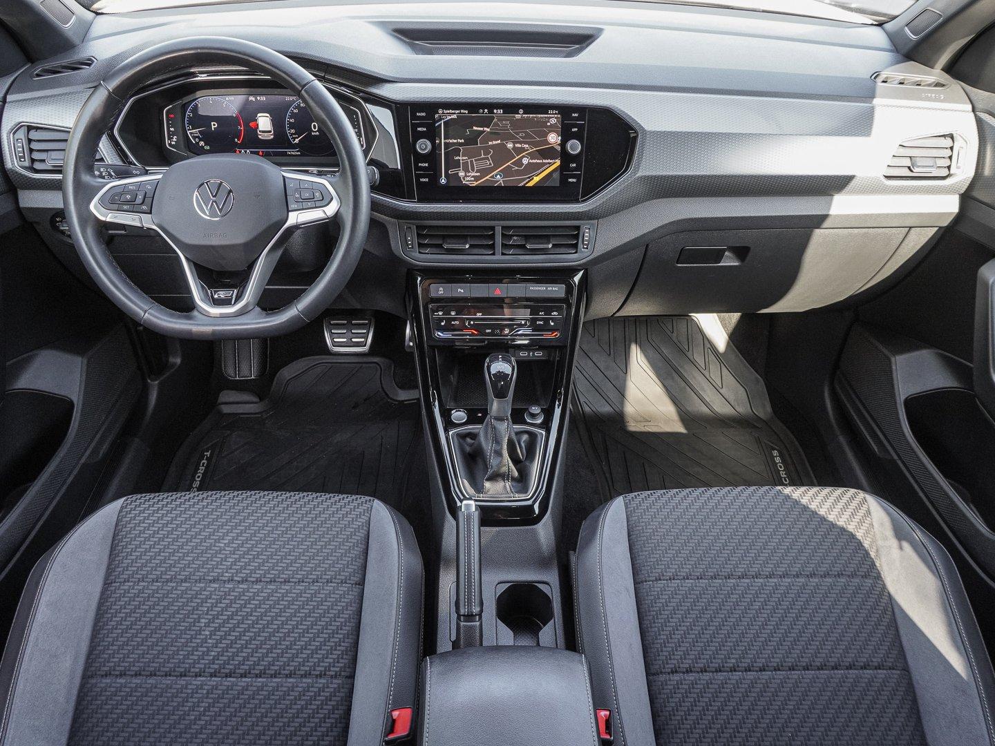 Volkswagen T-Cross 1.5 TSI DSG R-Line NAVI KESSY LED ACC, миниатюра 10