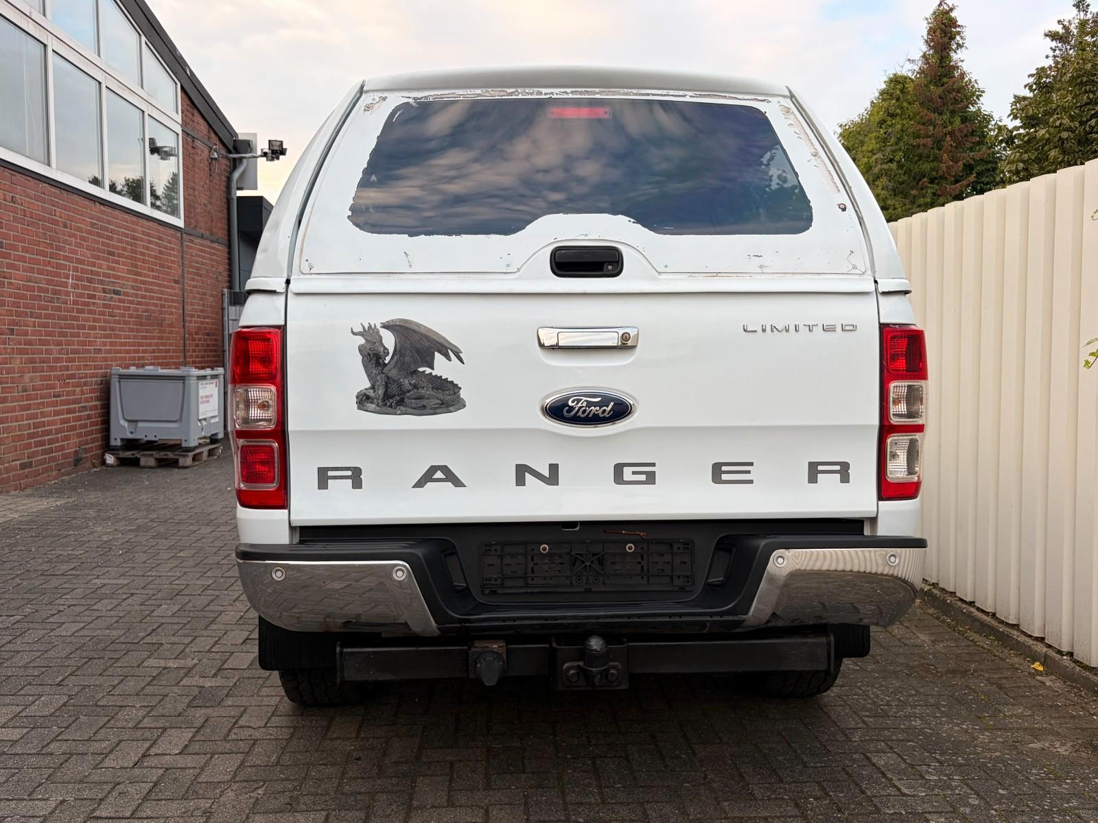 Ford Ranger Limited Double Cabine 4x4 2.2 TDCi 150 ch – BVM – Cuir – Attelage