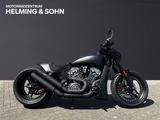 Indian Scout Bobber NLC Umbau 300er Hinterradreifen - INDIAN SCOUT BOBBER