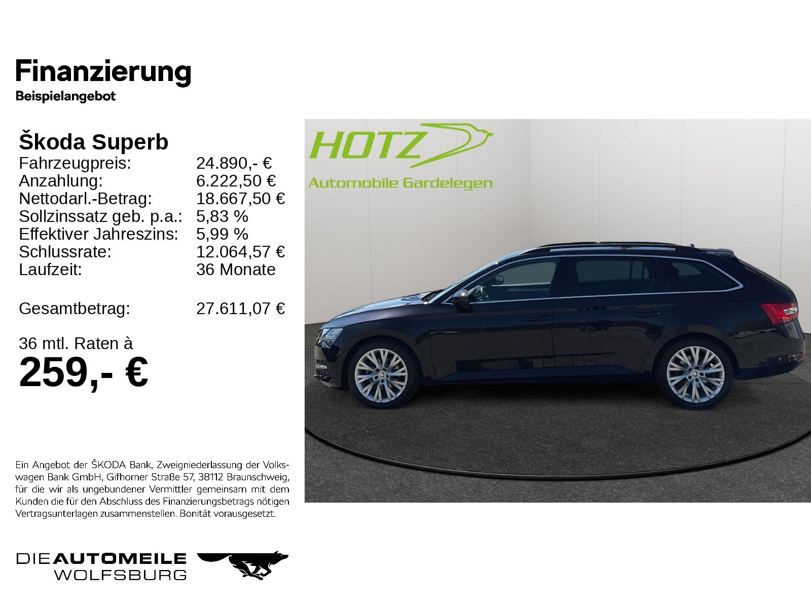 Skoda Superb 3 III Combi 2.0 TDI DSG Ambition ACC/SunS imagem 2