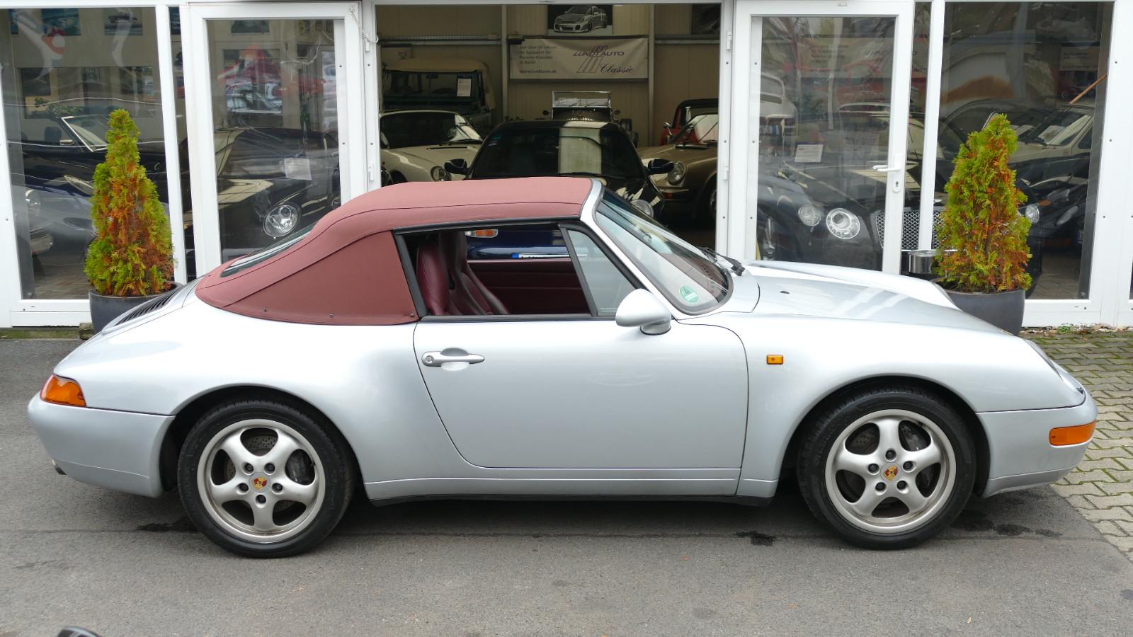 Porsche 993 Carrera 2 Cabrio, Tipt. seit 96 in 3.Besitz