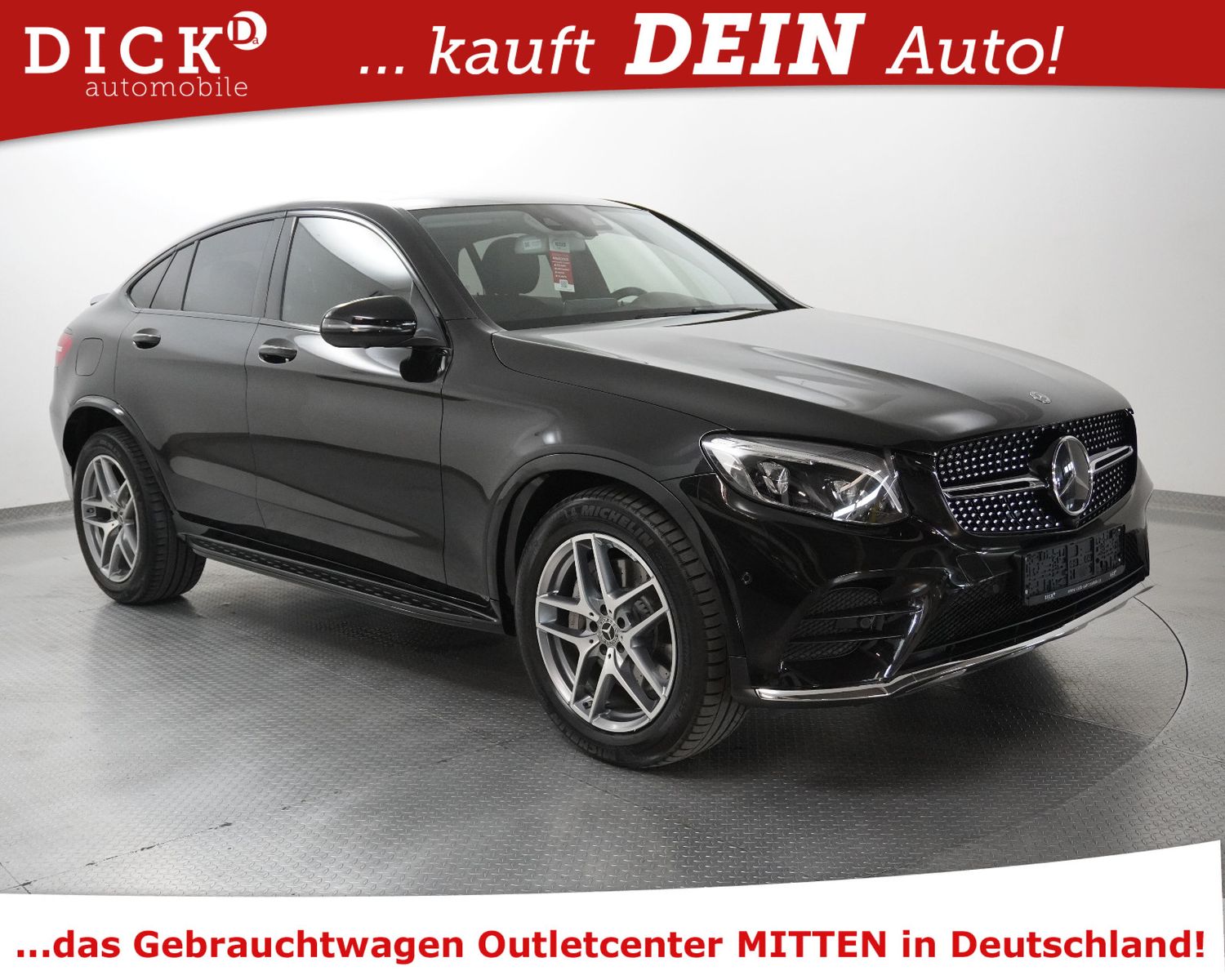 MERCEDES-BENZ GLC350d Coupe AMG Line PANO+STDHZ+COMAN+360+AHK+
