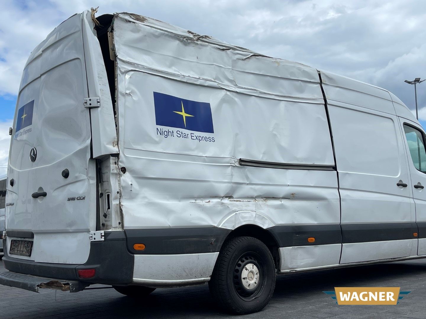 Fahrzeugabbildung Mercedes-Benz Sprinter II Kasten 316 CDI Unfall