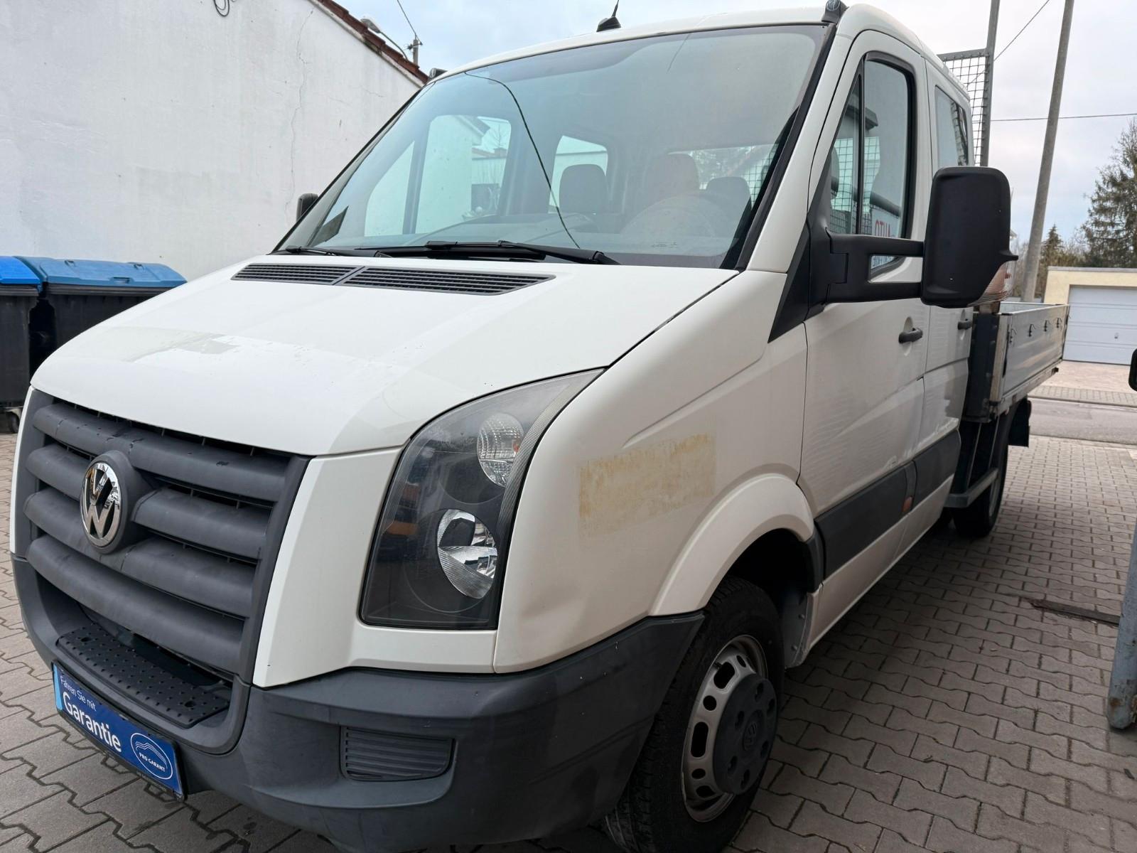 Volkswagen Crafter Pritsche 50 mittel L2 Doppelkabine TÜV n