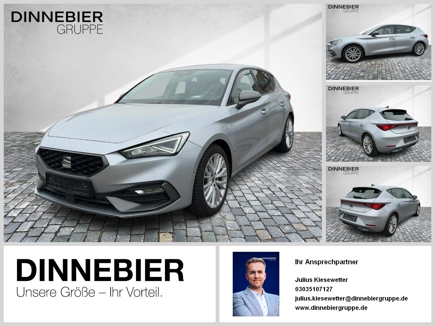 Seat LEON FR + 8fach bereift + Kamera + LED Licht