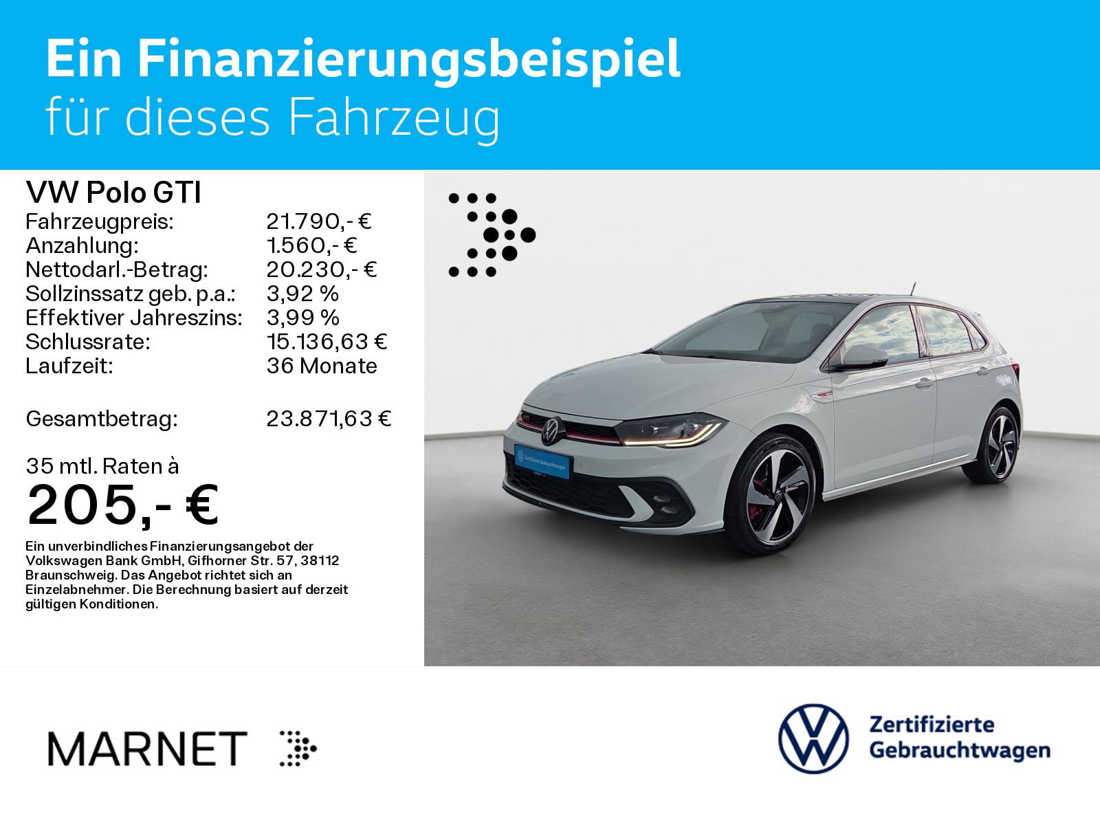 Volkswagen Polo GTI DSG Pano*Kamera*IQ-Light*Digital*SHZ*Ap