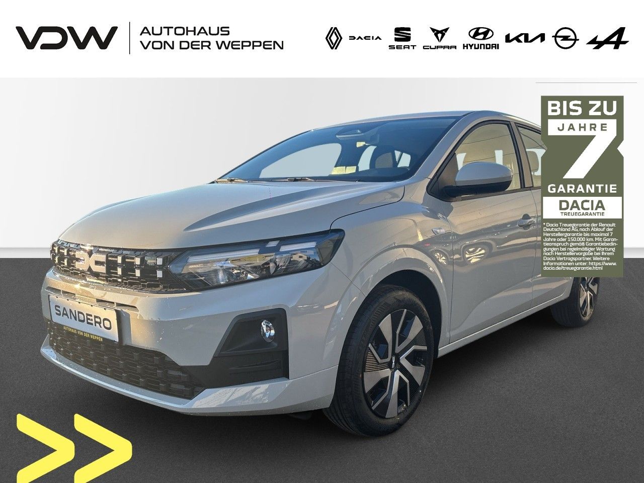 Dacia Neuer Sandero Expression TCe 100 Klima