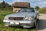 Mercedes-Benz SL 500 2. Hd, 4 Sitzer, silber/blau, TÜV  neu