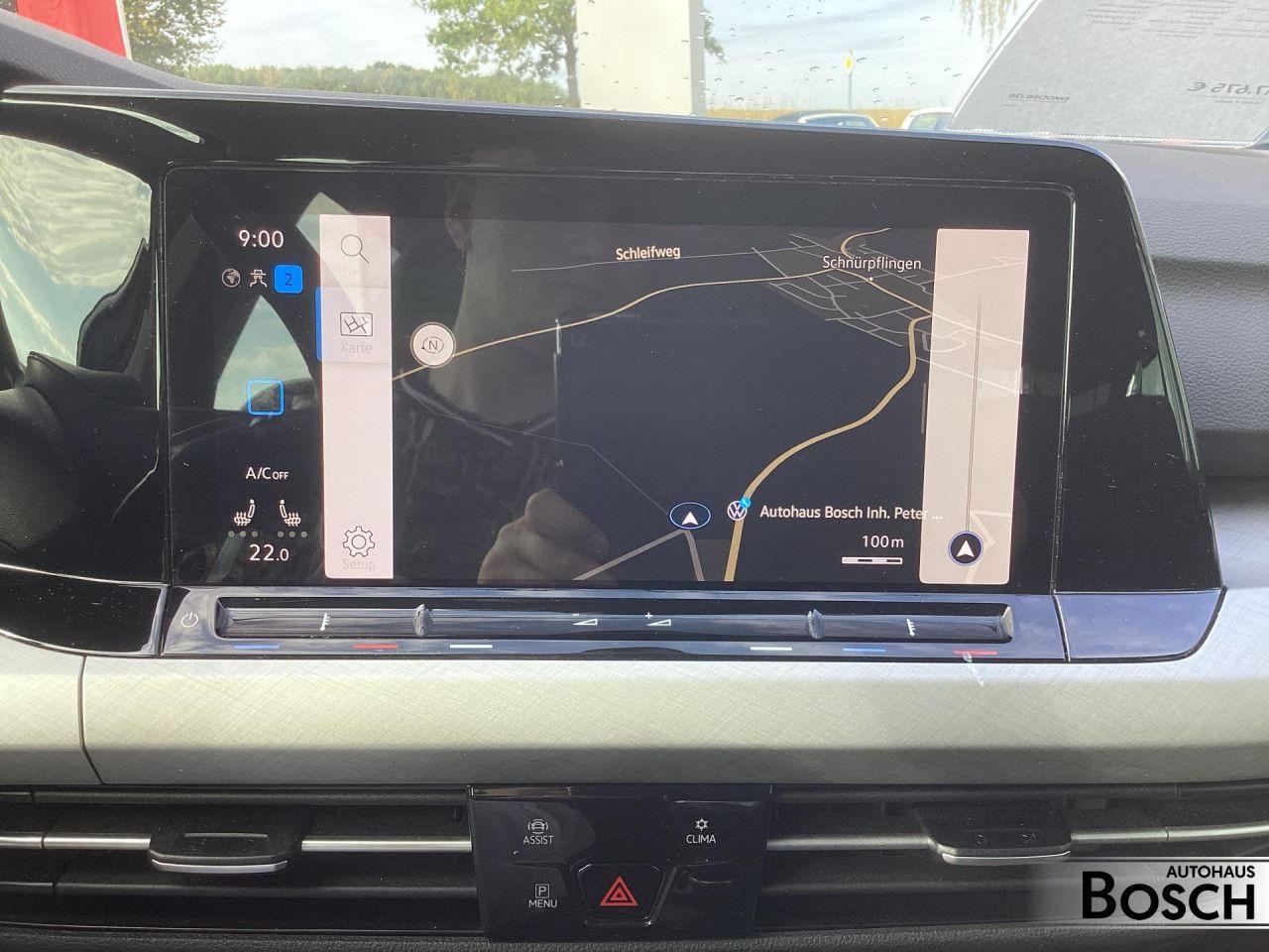 Volkswagen Golf VIII 2.0 TDI Life AHK Navi ACC SHZ LED, миниатюра 11