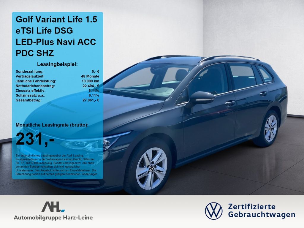 Golf Variant Life 1.5 eTSI Life DSG LED-Plus Nav