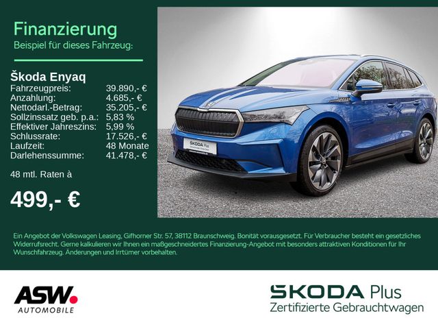 Skoda Enyaq iV 80 First Edition Navi LEDER ACC AHK