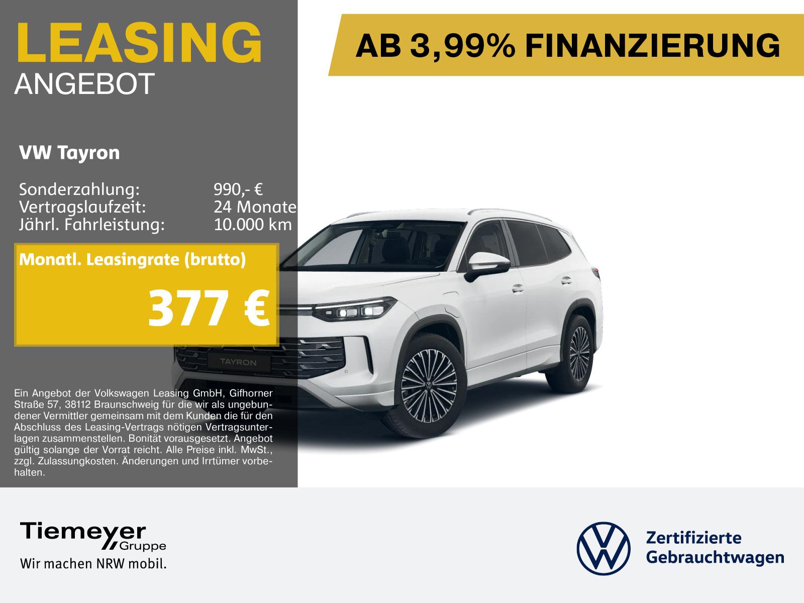 Volkswagen Tayron - Bild 1
