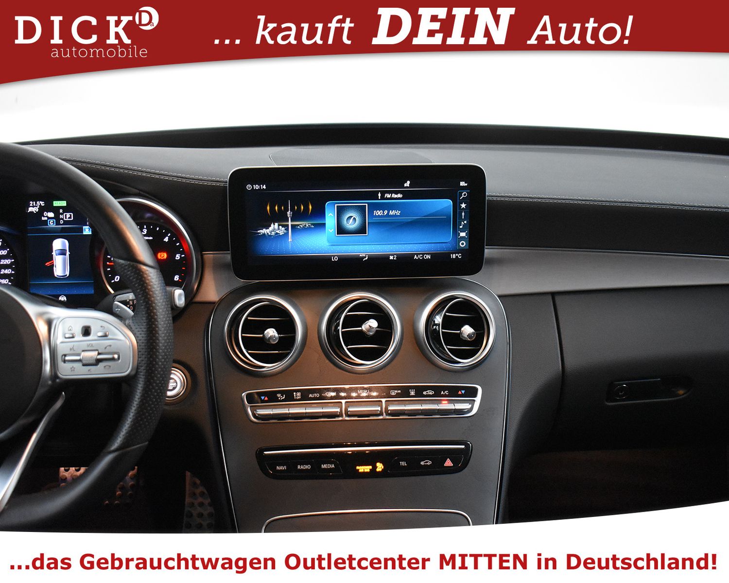 MERCEDES-BENZ C300de 2X AMG Line NIGHT+MEMO+STDHZ+LED+BURM+AHK - Image 19
