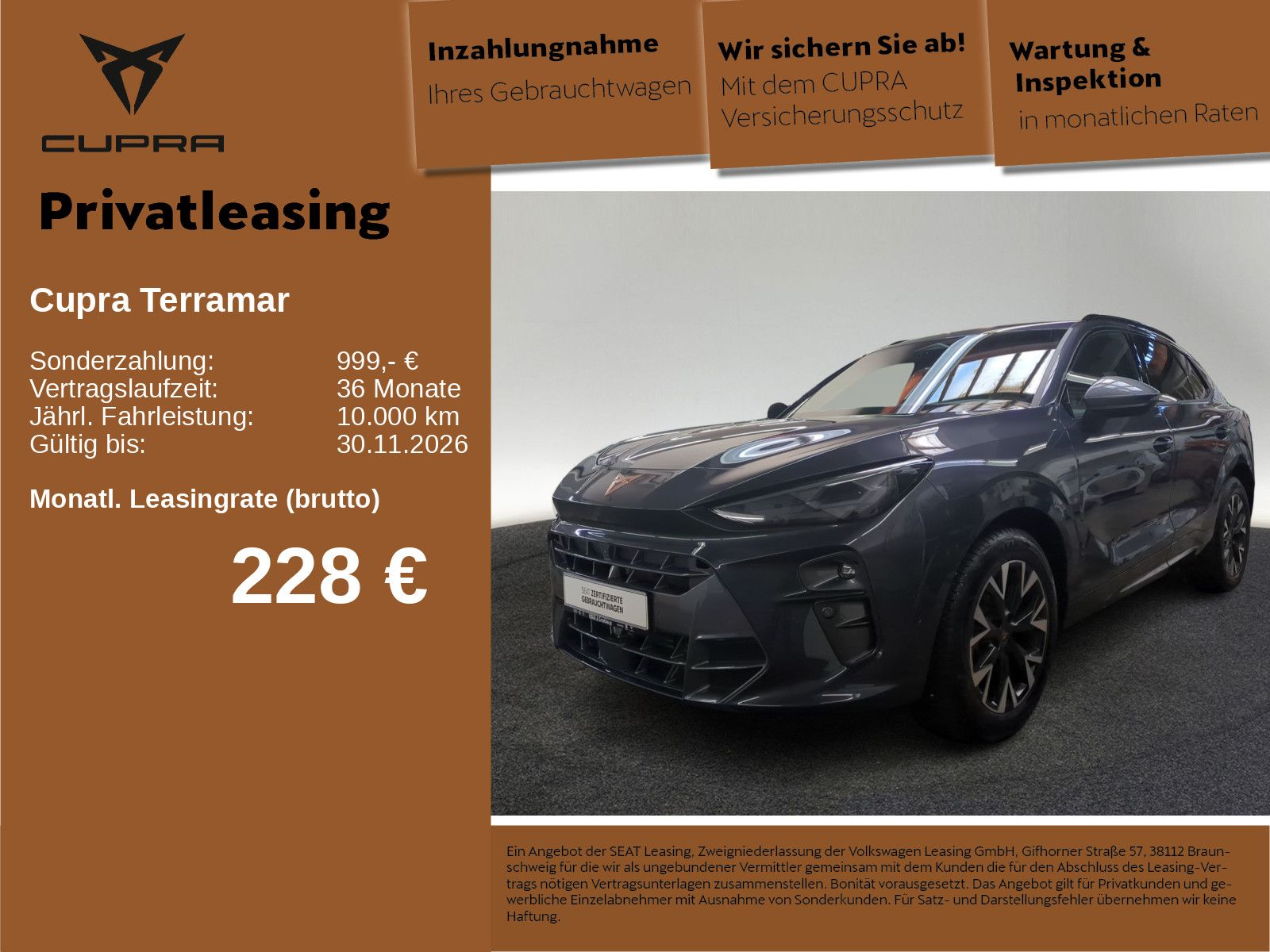 Cupra Terramar 1.5 eTSI AHK-VORB. ACC HuD NAVI KEYL.