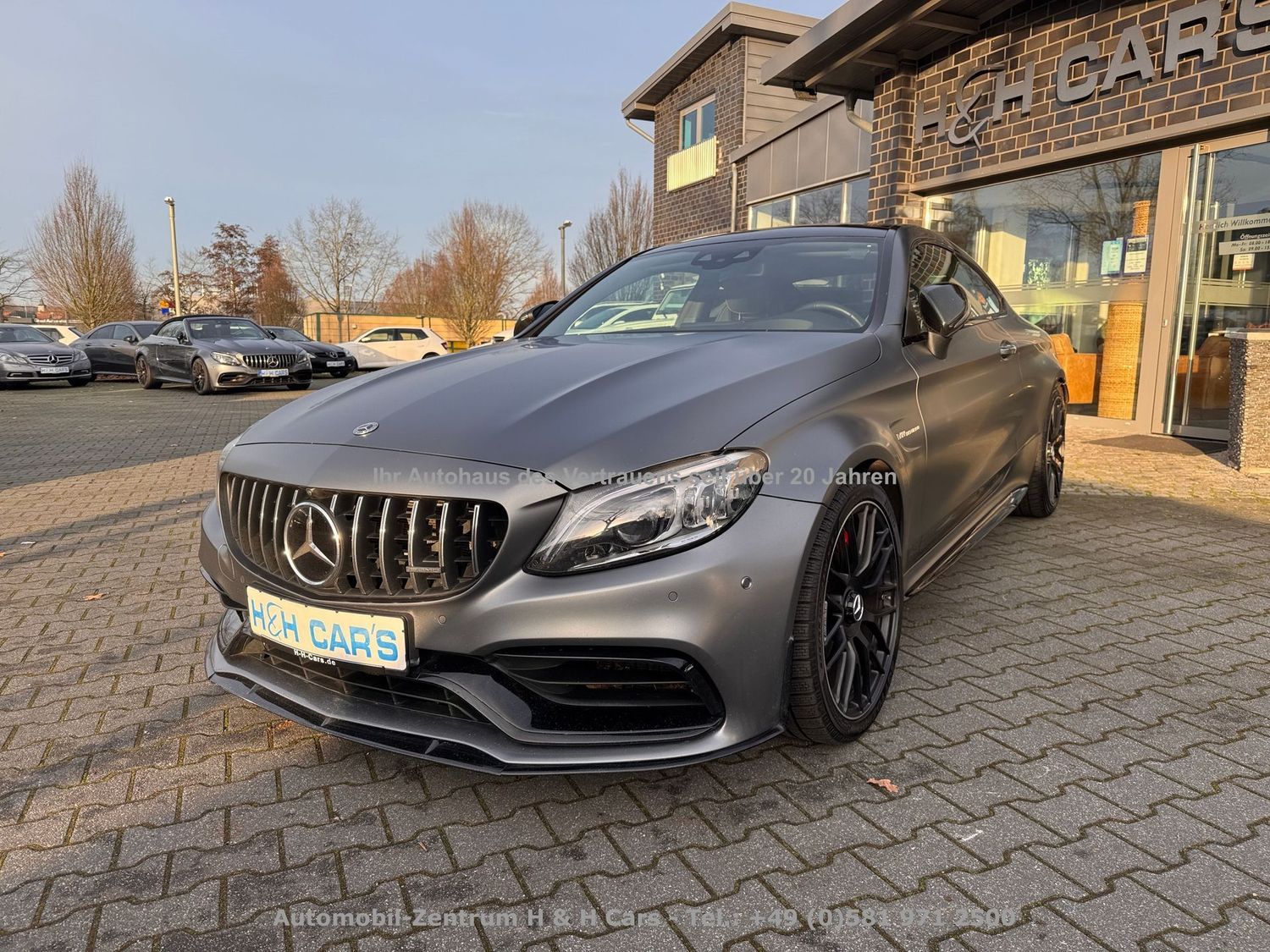 MERCEDES-BENZ C 63 AMG  S 1.Hand Designo Magno AMG Track Voll