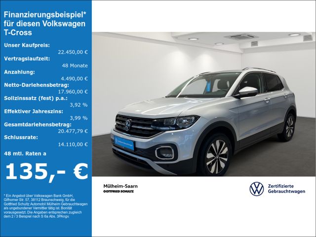 Volkswagen T-Cross 1.0 TSI Life App-Connect Navi DAB  LED