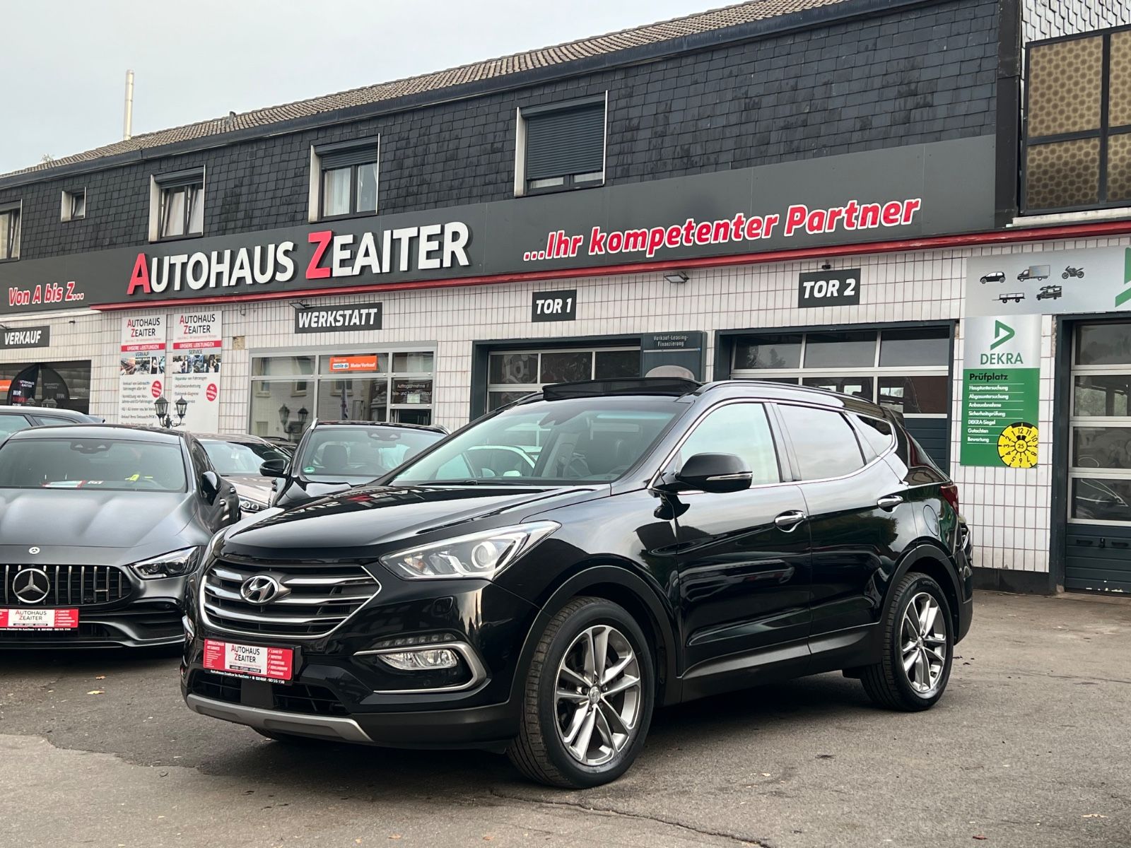 Hyundai SANTA FE Santa Fe blue Premium 4WD