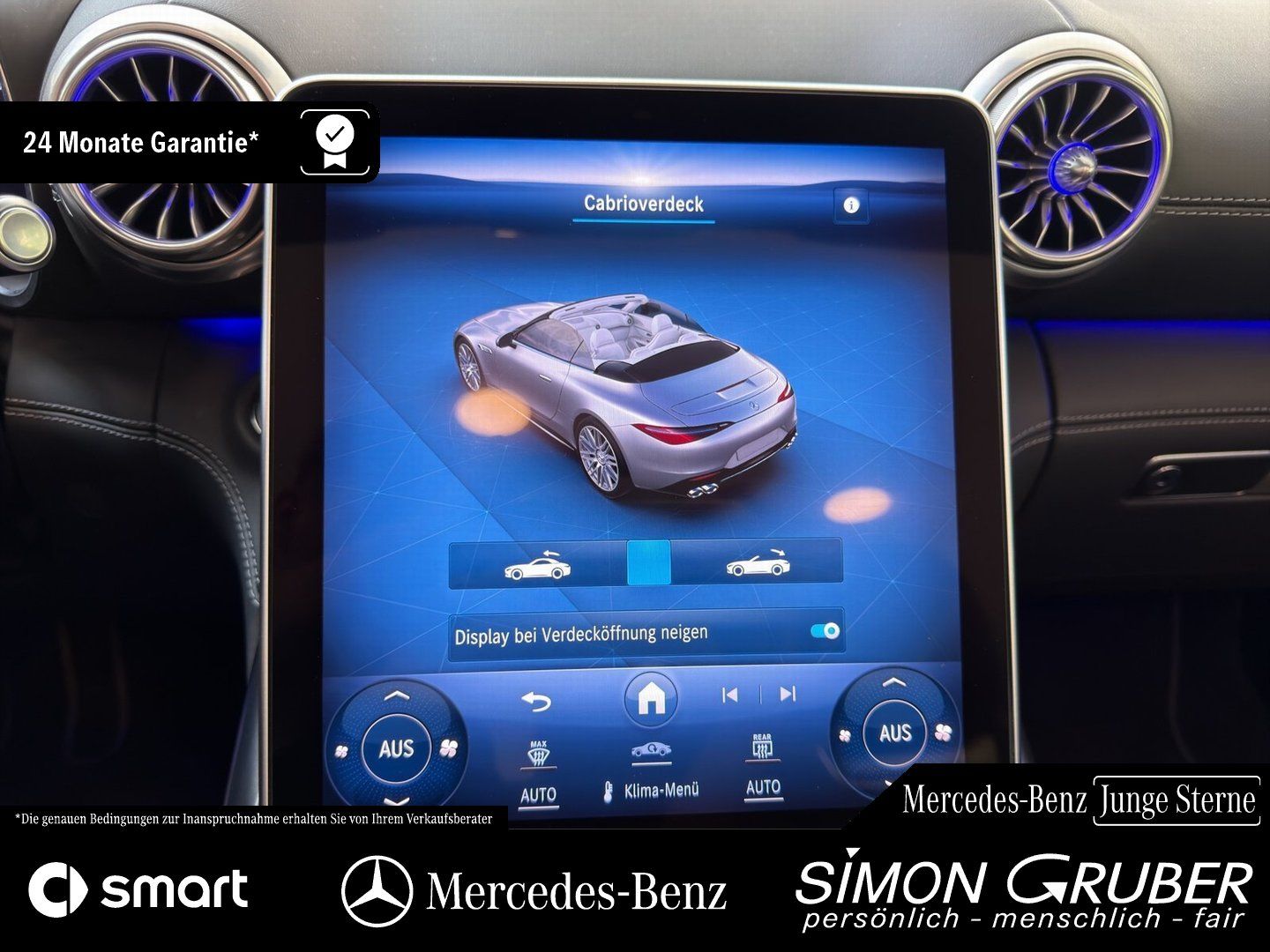 Fahrzeugabbildung Mercedes-Benz SL 43 AMG Nappa Sitzklima Massage Burmester