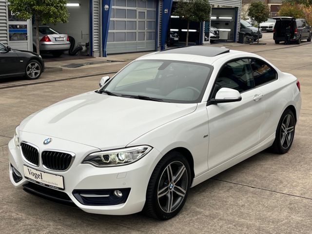 BMW 218 i Coupe Sport Line NAVI/XENON/DACH/PDC/SHZ