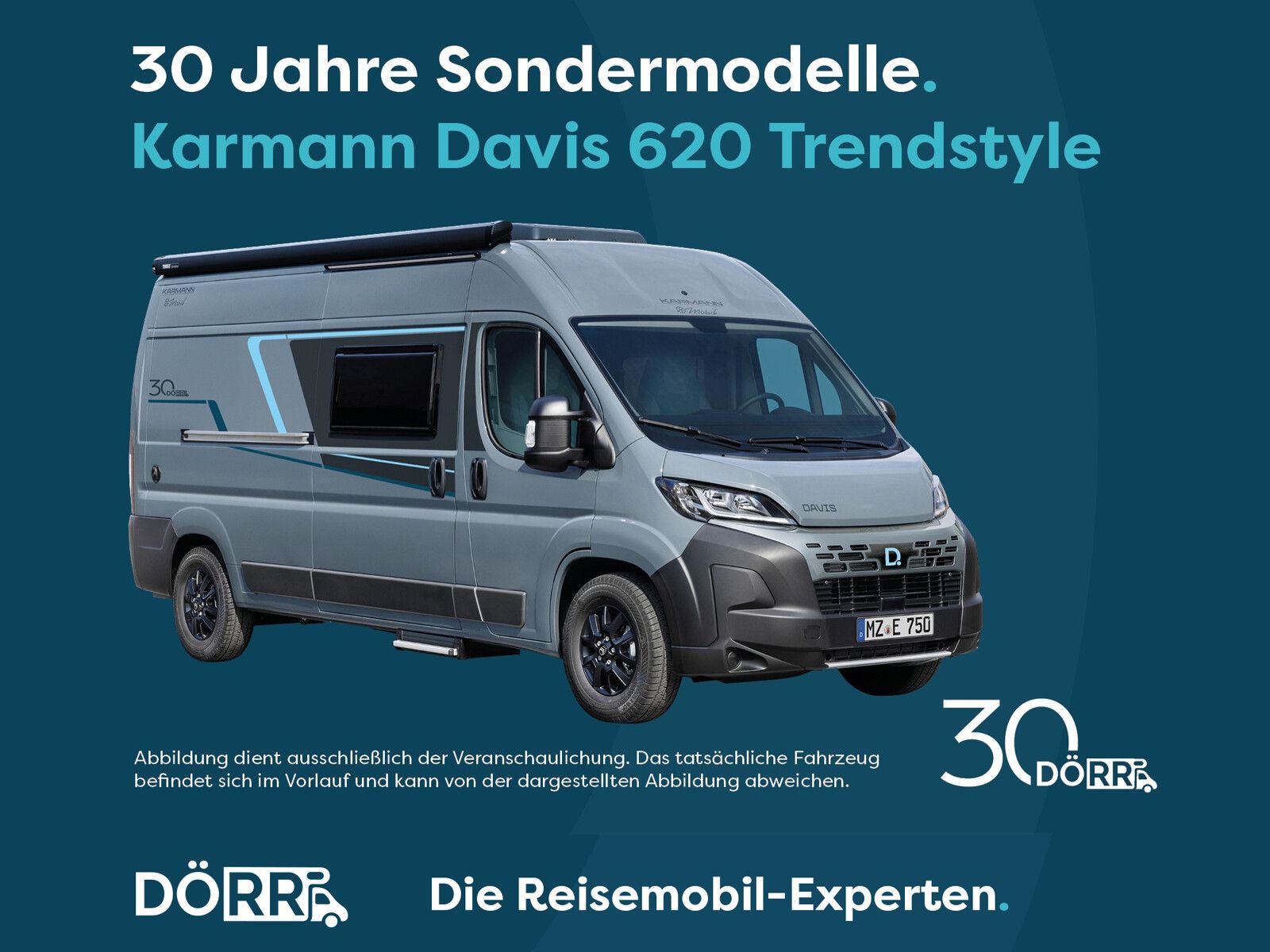 Fahrzeugabbildung Karmann Davis Trendstyle DA 620 TSC Dörr-Paket 30 Jahre
