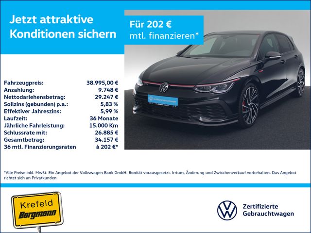 Volkswagen Golf VIII 2.0 TSI GTI Clubsport MATRIX-LED ACC