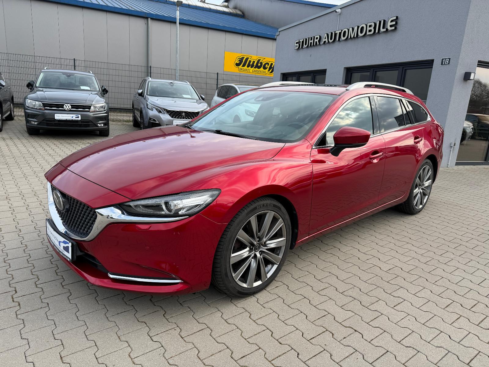 Mazda 6 Kombi Sports-Line AHK Asiss. Leder Glasdach