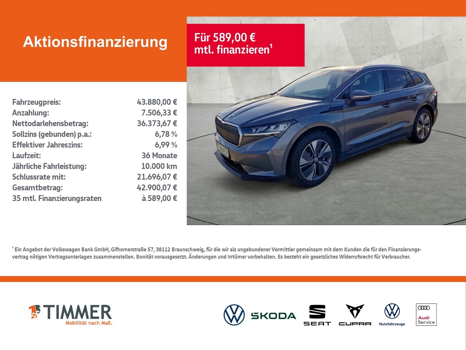 Skoda Enyaq 85x LOFT +WÄPU +LED +ACC +CARPLAY +RKAM +N imagem 2