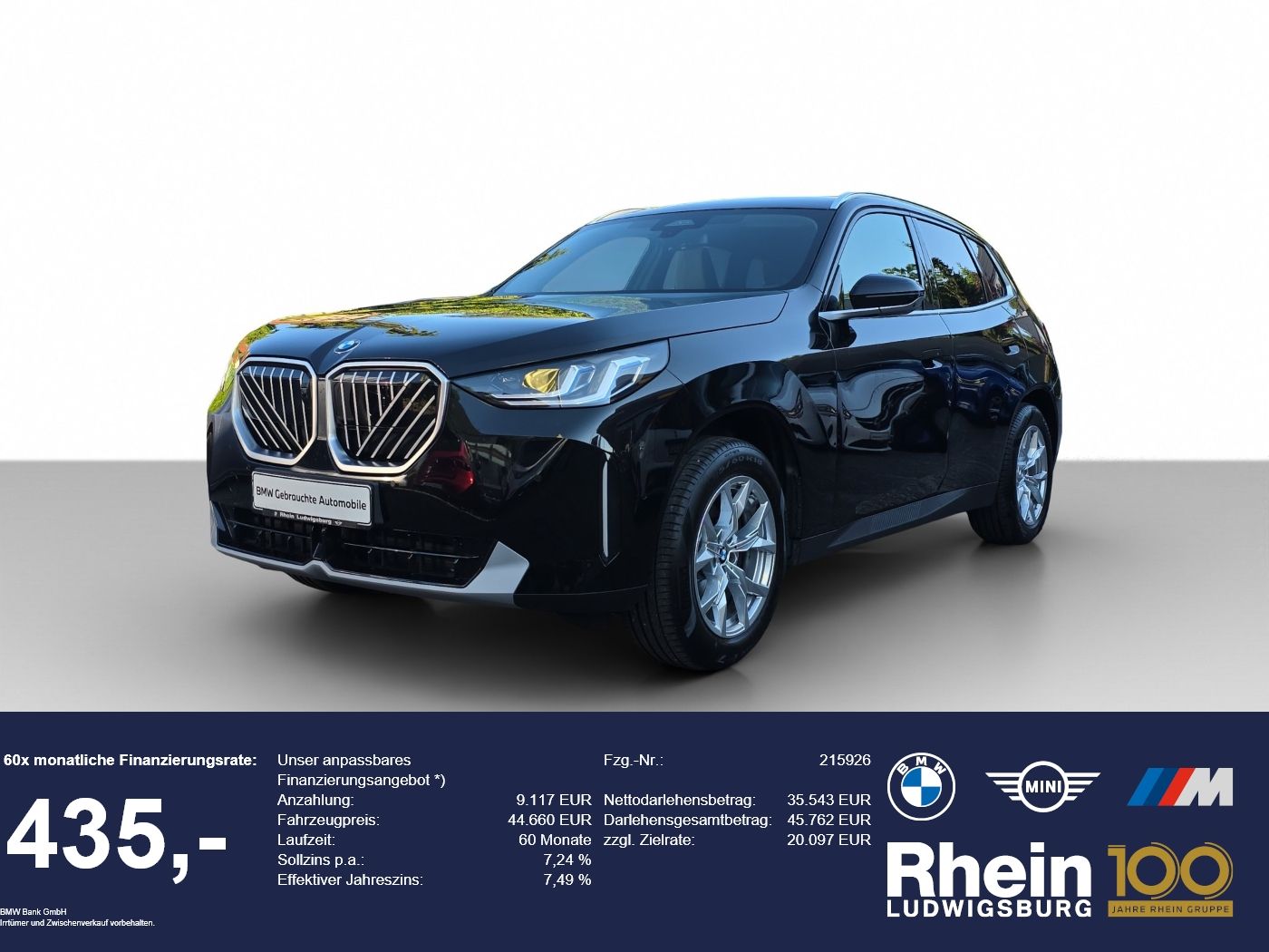 BMW BMW X3 20d xDrive Klima Komf DirveAs ParkAs LED