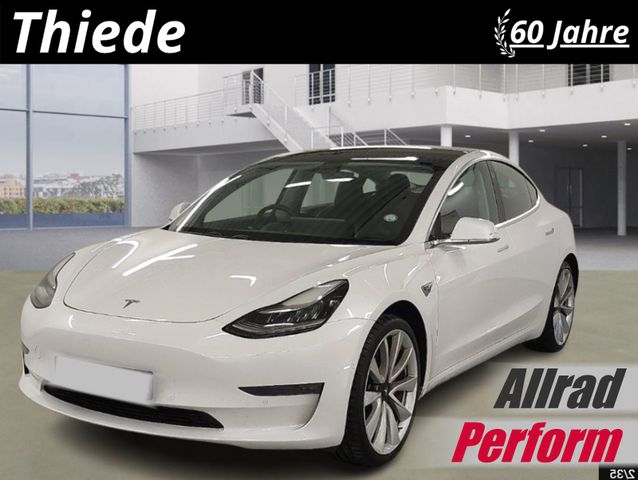 Tesla Model 3 PERFORMANCE DUAL-MOTOR NAVI/LED/KAMERA