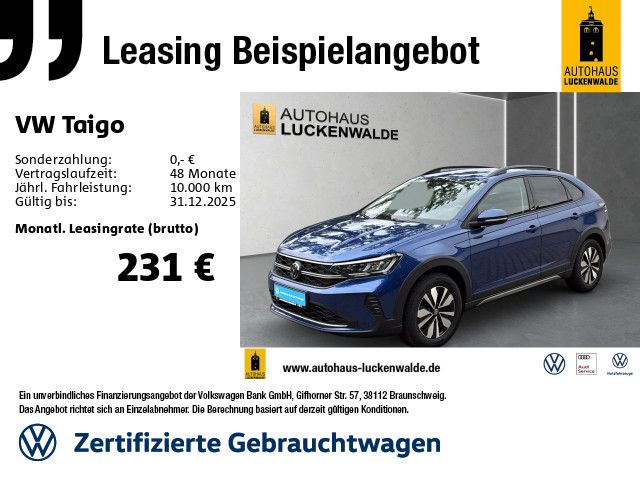 Volkswagen Taigo 1.5 TSI Move DSG *App-Connect*PDC*LED*SHZ*