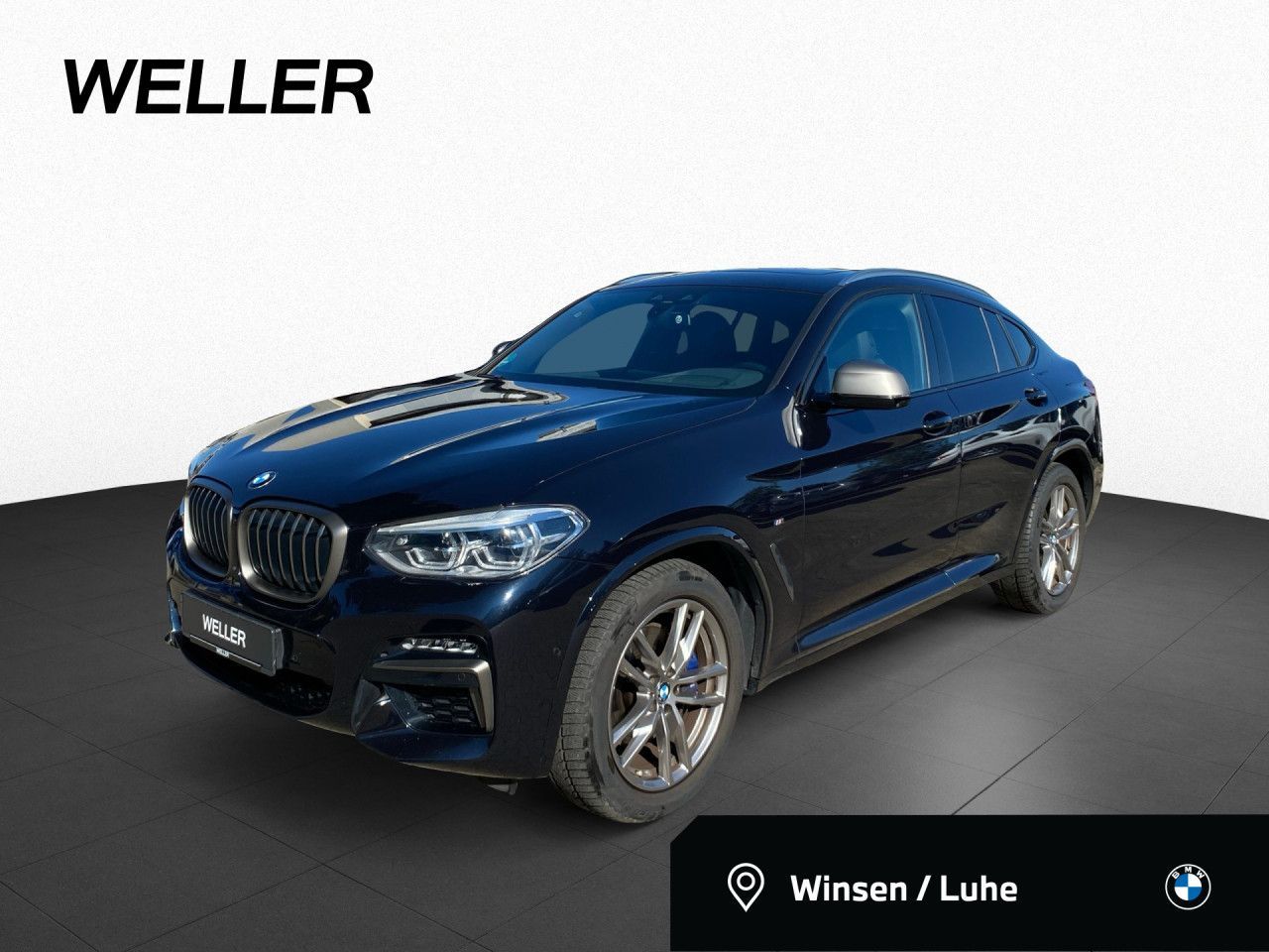 BMW X4 M40d DA/PA-Plus,HUD,Standh,Pano,AHK,Ad-Fw+LED