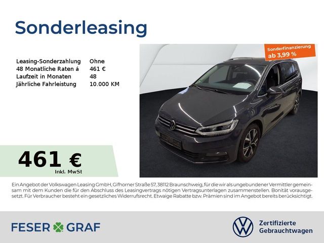 Volkswagen Touran Highline 1.5 TSI DSG Navi AHK KAmera LED