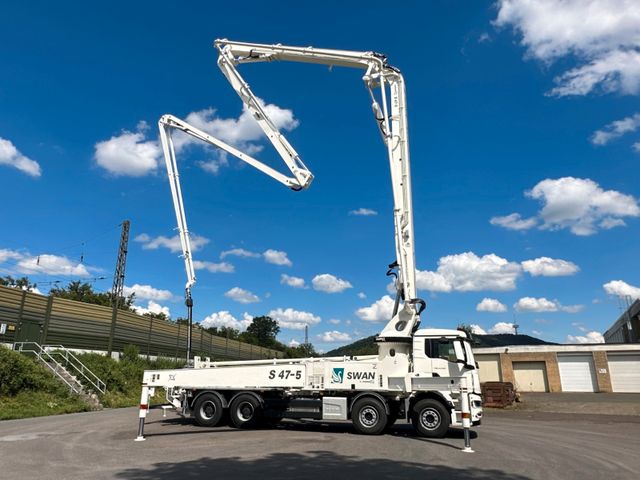 Volvo FMX 500 8x4 SWAN 47m Betonpumpe EuromixMTP