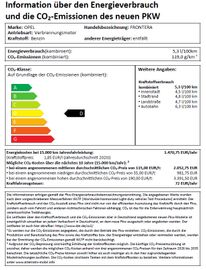 Opel Frontera Edition Hybrid 1.2 Turbo 107 kW