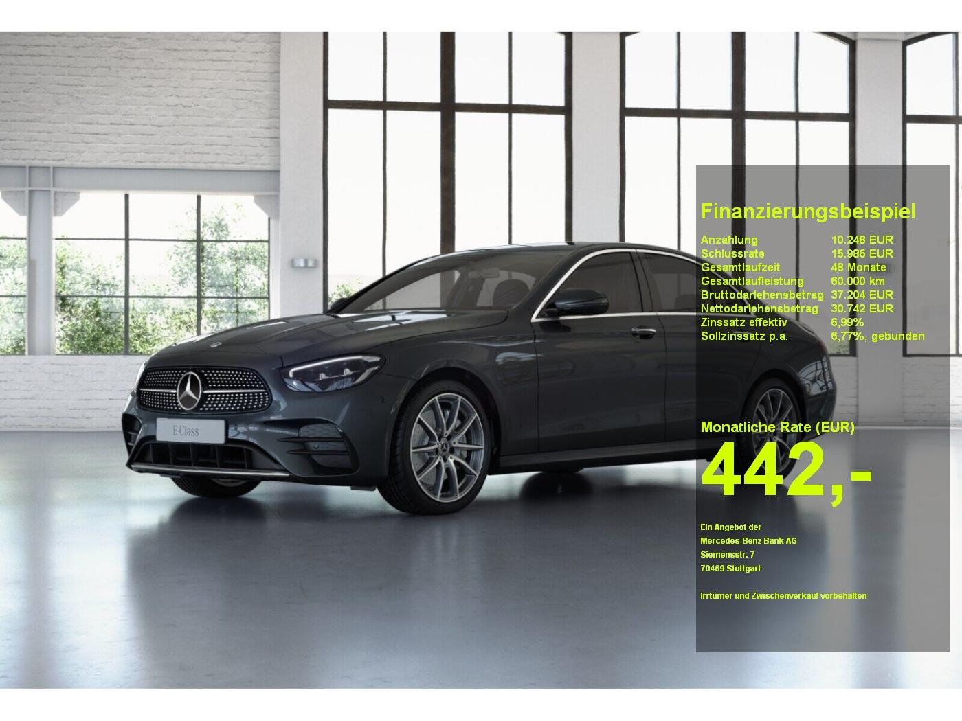 Mercedes-Benz E 300 e 4M AMG+AHK+MEMO+360°+AMBIENTE+VOLLLEDER