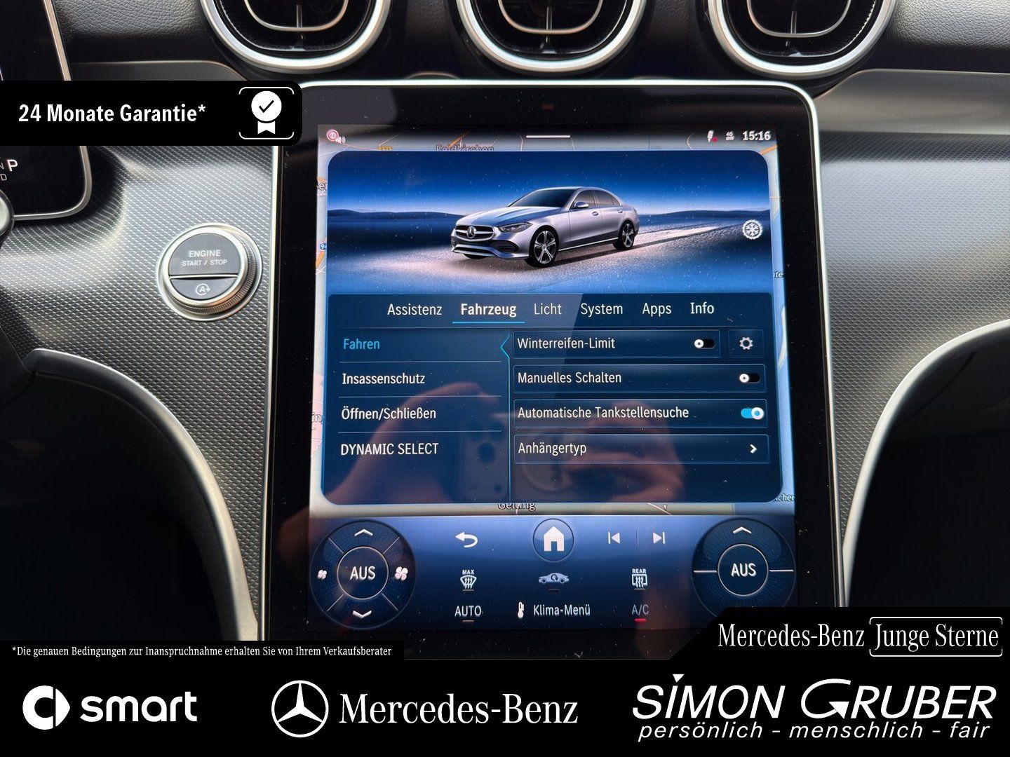 Fahrzeugabbildung Mercedes-Benz C 200 d Avantgarde Totwinkel LED MBUX AHK