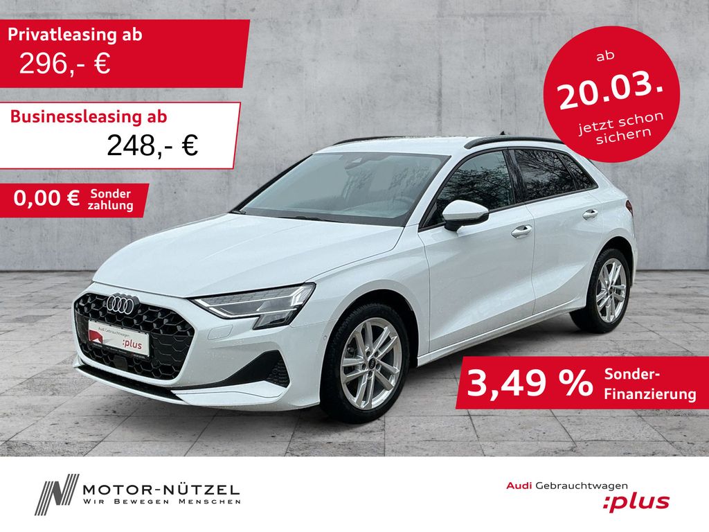 A3 Sportback 30 TDI ADVANCED LED+NAVI+HuD+SONOS