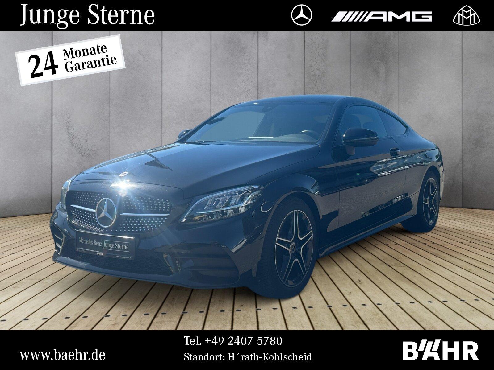 Mercedes-Benz C 220 d Coupé AMG+Night/Navi/LED/RFK/SHZ/LMR18"