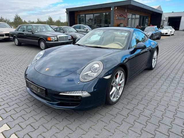 Porsche 991 Carrera S Coupé Blau/Beige 1 Hand * TAUSCH !