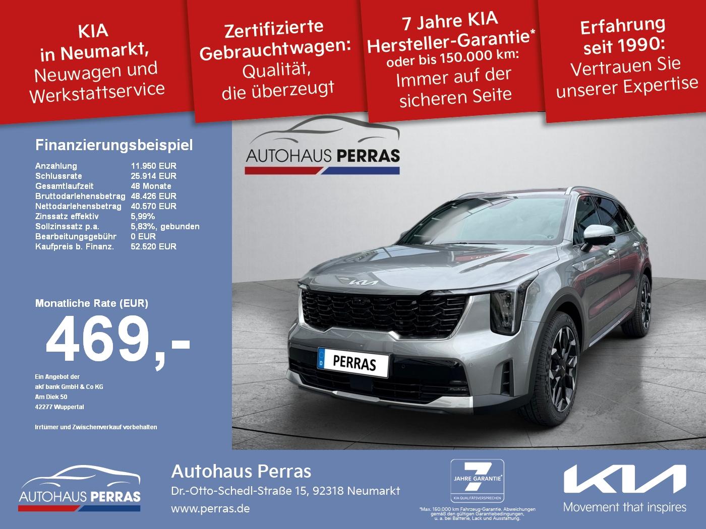 Kia Sorento PE 2.2D AWD Platinum 7Sitze NAPPA 7-Sitz
